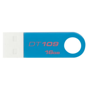 Kingston 16GB DataTraveler 109 USB Flash Drive - White/Blue