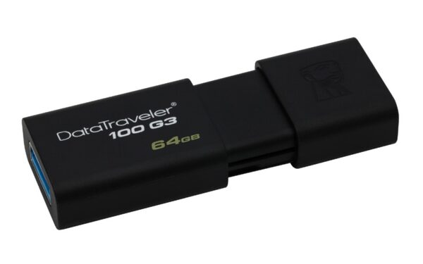Kingston 64GB DataTraveler 100 G3 3.0 USB Stick - 100Mb/s