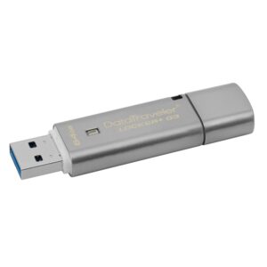 Kingston 64GB DataTraveler Locker+ G3 USB Stick mit Auto Data Security