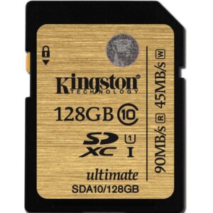 Kingston 128GB Ultimate SD Karte (SDXC) Class 10 UHS-I
