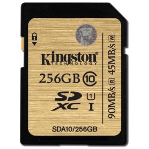 Kingston 256GB Ultimate SD (SDXC) Karte - Class 10 UHS-I 90MB/s