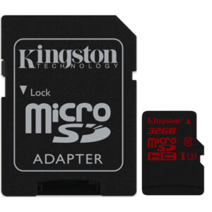 Kingston 32GB Micro SDHC Karte 90 MB/s UHS-1 Class 3 + Adapter - Class 10
