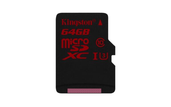 Kingston 64GB Micro SDXC Karte 90 MB/s UHS-1 Class 3 (ohne Adapter)