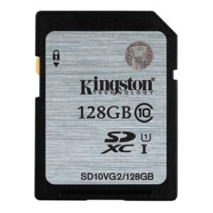 Kingston 128GB SDXC Karte Class 10 UHS-I U1- 45MB/s