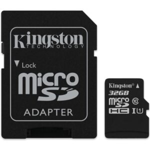 Kingston 32GB Micro SDHC Karte Class 10 UHS-1 (inkl. Adapter) - 45MB/s