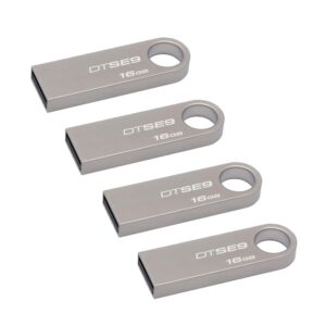 Kingston 16GB DataTravler SE9 USB Stick - 4er Pack