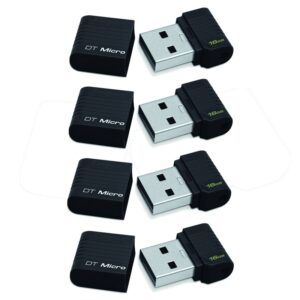 Kingston 16GB DataTraveler Micro USB Stick - 4er Pack