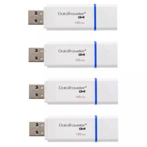 Kingston 16GB DataTraveler G4 3.0 USB Stick - 4er Pack
