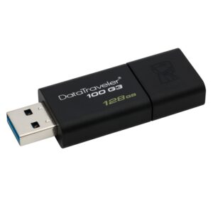 Kingston 128GB DataTraveler 100 G3 3.0 USB Stick - 100Mb/s