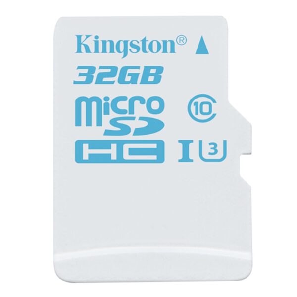 Kingston 32GB Micro SD (SDHC) Karte für Action Kamera UHS-I U3 - 90MB/s