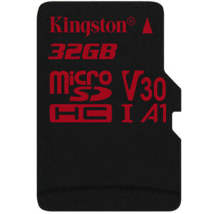 Kingston 32GB Canvas Reagieren Micro SD-Karte (SDHC)