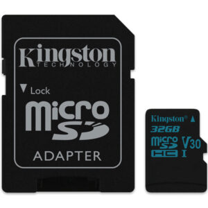 Kingston 32GB Canvas Go Micro SD (SDHC) UHS-I U3 V30 + Adapter