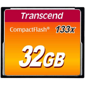 Transcend 32GB 133X Ultra Speed Compact Flash Karte