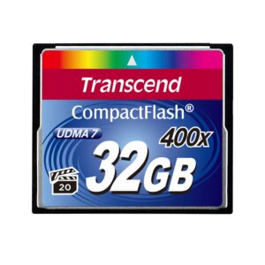 Transcend 32GB 400x Premium Compact Flash Karte