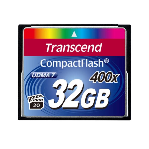 Transcend 32GB 400x Premium Compact Flash Karte