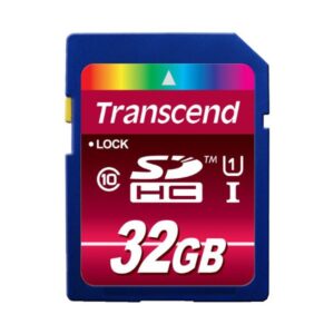 Transcend 32GB SD Karte (SDHC) - Class 10/UHS-1
