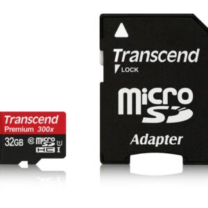 Transcend 32GB Premium Micro SDHC mit Adapter - Class 10 UHS-1