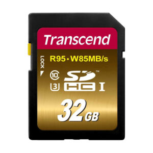 Transcend 32GB UHS-I U3 SDHC Karte - 95MB/s
