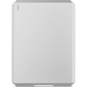 LaCie 4TB Mobile HDD USB 3.0 Type-C - Moon Silver