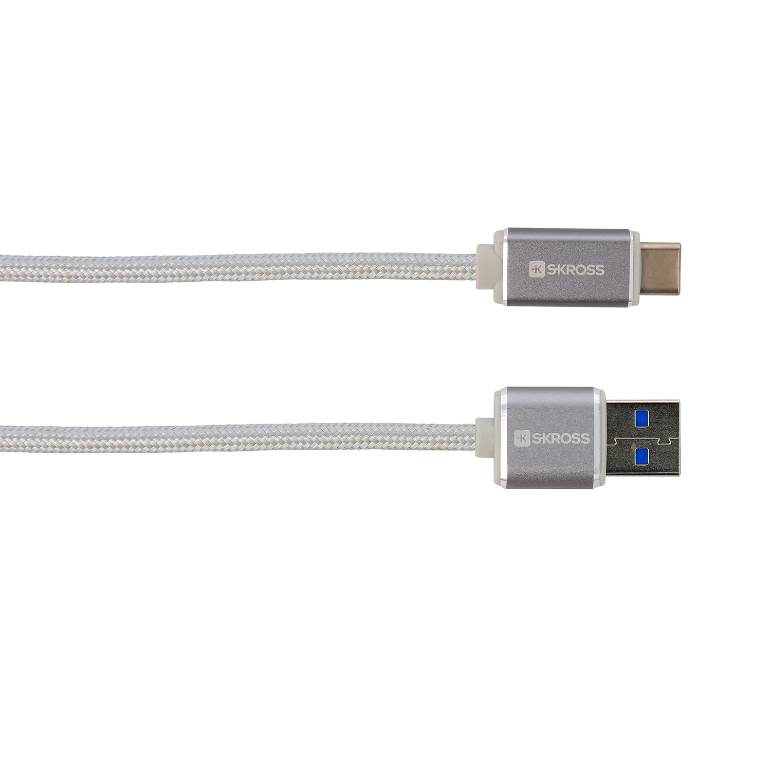 SKROSS Charge'n Sync USB Type-C (3.0) Kabel - Steel Line