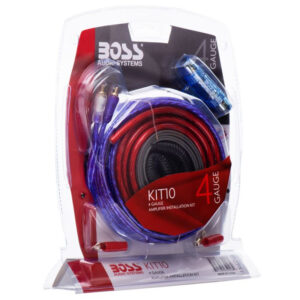 BOSS Audio KIT-10 4 Gauge Amplifier Installation Wiring Kit