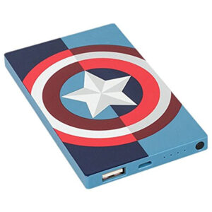 Tribe Marvel Avengers 4000mAh Schnellladung Power Bank - Captain America
