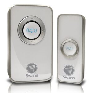 Swann 50m Wireless Door Chime with Mains Powered Speaker