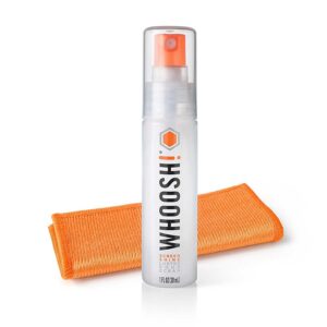 Whoosh 30ml Shine Natural Screen Cleaner with Microfibre Cloth
