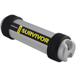 Corsair 16GB Flash Survivor Stealth USB 3.0 Flash Drive - Silver