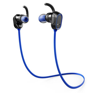 Anker SoundBuds Sport Wireless Bluetooth Earbuds - Black / Blue