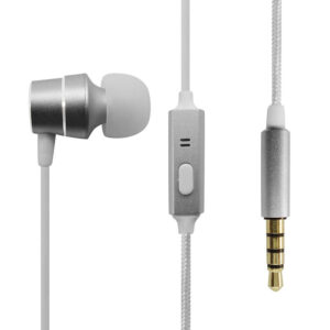 Anker Soundbuds Mono Wired Earphone BH/TH - Silver