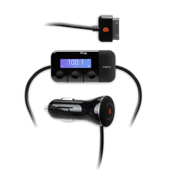 Griffin iTrip Auto Wireless FM Transmitter + Car Charger - Black