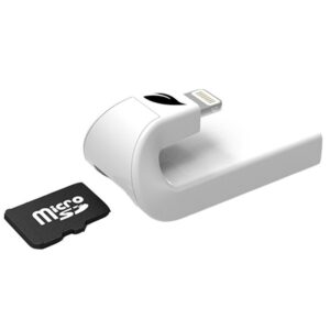 Leef iAccess IOS Micro SD Card Reader - White