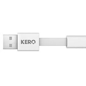 Kero Nomad Micro USB Cable - White