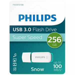 Philips 256GB Snow USB 3.0 Flash Drive 100MB/s - Green