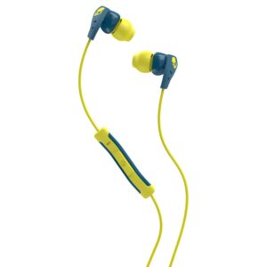 SkullCandy Method In-Ear Headphone with In-Line Mic - Teal/Acid