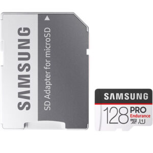 Samsung 128GB PRO Ausdauer MicroSDXC Karte + SD Adapter - 100MB / s