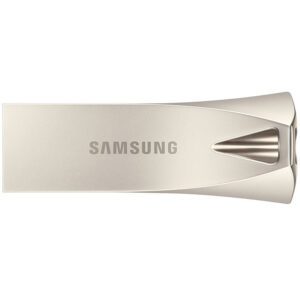 Samsung 256GB Bar Plus USB 3.1 Flash Drive 300Mb/s - Champagne Silver