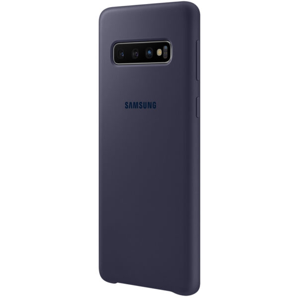 Samsung Galaxy S10 Silicone Cover Case - Navy Blue