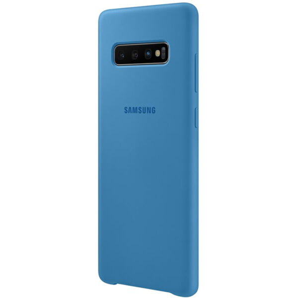 Samsung Galaxy S10 Silicone Cover Case - Blue