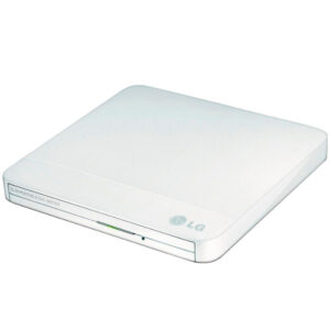 LG Super-Multi Portable DVD Rewriter with M-DISC - White
