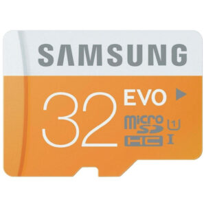Samsung 32GB EVO Micro SDHC UHS-I U1 Class 10 Speicherkarte mit SD Adapter