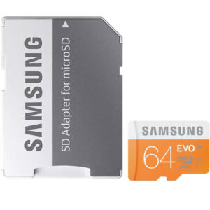 Samsung 64GB EVO Micro SD (SDHC) Karte - 45MB/s