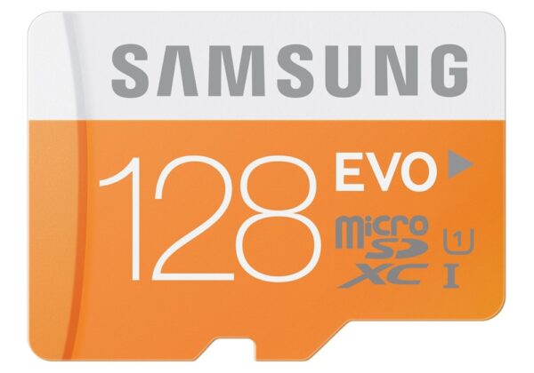 Samsung 128GB Evo Micro SDXC UHS-I Class 10 mit Adapter - 48 MB/s