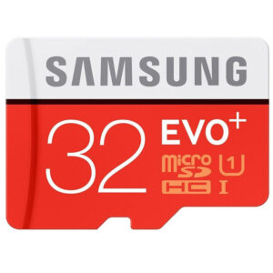 Samsung 32GB EVO Plus Micro SD Karte (SDHC) - 80MBs