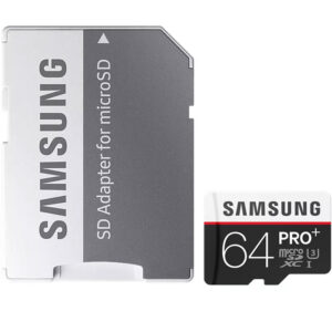Samsung 64GB PRO Plus Micro SD Card (SDXC) + Adapter - 95MB/s