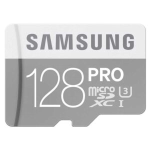 Samsung 128GB PRO MicroSDHC Class10 UHS-1 Grade U3 - 90MB/s