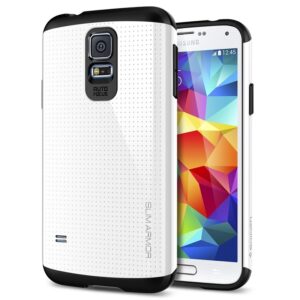 Spigen Galaxy S5 Case Slim Armor - Shimmery White