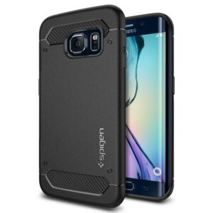 Spigen Galaxy S6 Edge Case Ultra Rugged Capsule - Black
