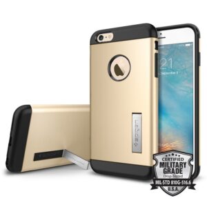 Spigen iPhone 6s Plus Case Slim Armor - Champagne Gold